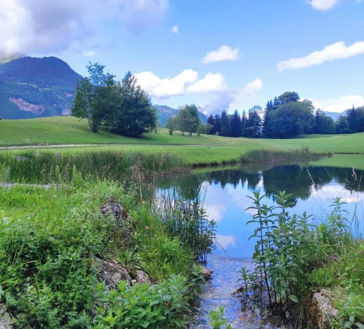Appartement Le Cosy du Birdie - studio 4 personnes avec piscine au Golf de Giez